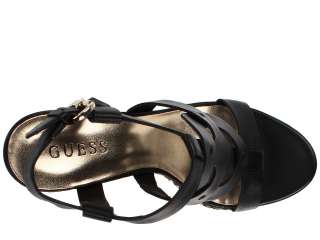 GUESS DAILONA WOMENS ANKLE STRAP WEDGE SHOES ALL SIZES  
