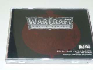 WarCraft Orcs & Humans Pc Macintosh Game CD Rom  