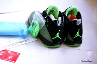 NIKE AIR Jordan 2011 Black Neo lime Green Warrior Pack  