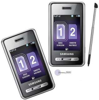 NEW SAMSUNG PlAYER DUO D980 DUAL SIM 5MP SMART PHONE 8808987877378 