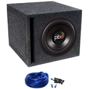   Subwoofer Enclosure + Sub Box Wire Kit With 14 Gauge Speaker Wire