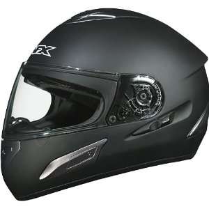 AFX FX 100 Sun Shield Helmet, Flat Black, Size XS, Primary Color 