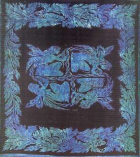 Celtic FAIRY BRAID CIRCLE Tapestry Renaissance Pirate B  