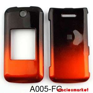 Black and Orange LG Wine II UN 430 Case Cover  