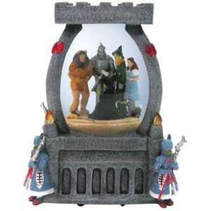Wizard of Oz Wicked Witch Castle Musical Waterglobe  