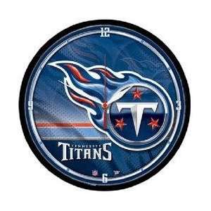 Tennessee Titans NFL Round Wall Clock 