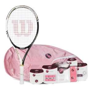  Wilson BLX Cirrus One Tennis Racquet Bag Bundle   With 