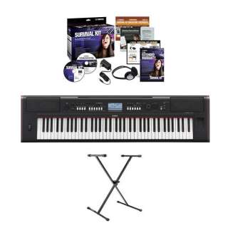 Yamaha Piaggero NP V80 Digital Piano with Free X Stand & SK C2 