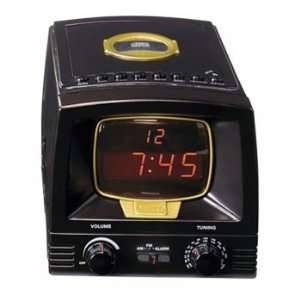  Philco 841209 Clock Radio with CD Player Electronics