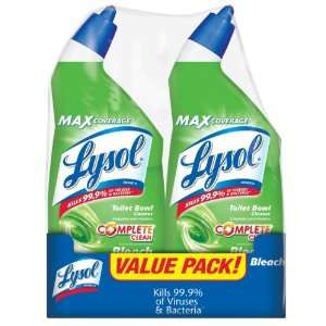  Lysol Power Toilet Bowl Cleaner with Bleach Health 