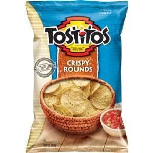  Tostitos Crispy Rounds Tortilla Chips, 13oz Bags (Pack of 