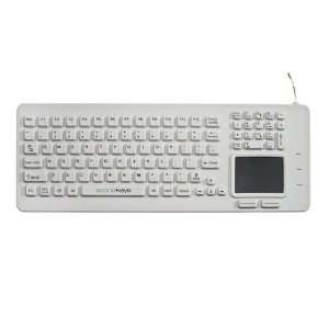  Medical Keyboard with Touchpad   White