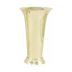  Plastic Trumpet Vase  Gold (Case of 12) Arts, Crafts 