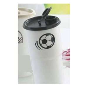  Tupperware Tumbler w/soccer image 