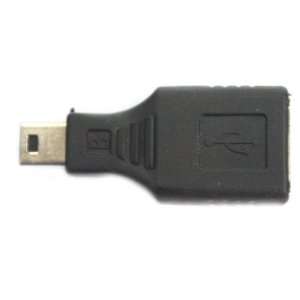   USB A Female to Mini USB B 5 Pin Male Adapter Converter Electronics