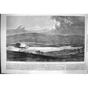    1864 Flood Sheffield Bradford Reservoir Broken Dam