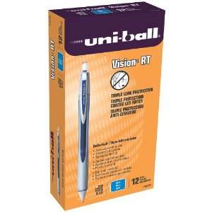  uni ball Vision RT Retractable Bold Point Roller Ball Pens 