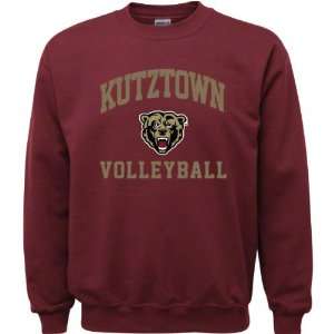  Kutztown Golden Bears Maroon Youth Volleyball Arch 