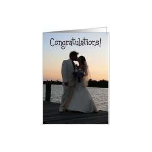  Wedding Kiss, Congratulations Card Health & Personal 