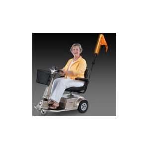  Amigo Mobility Power Wheelchair Scooter Orange Safety Flag 