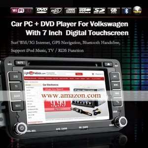   Volkswagen Car DVD Player with GPS TV Surf Internet by WiFi +free maps