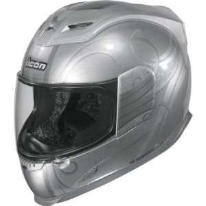  ICON WOMENS AIRFRAME REGAL HELMET PEWTER MD Sports 